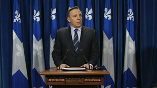 François Legault, chef de Coalition Avenir Québec François Legault, chef de Coalition Avenir Québec