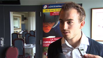 Le cycliste Alexandre Carrier Le cycliste Alexandre Carrier