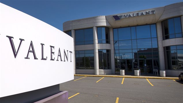 Bureaux de Valeant, à Laval Bureaux de Valeant, à Laval