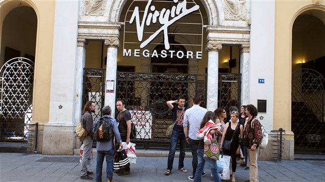 Un magasin Virgin Megastore de Marseille, en France. Un magasin Virgin Megastore de Marseille, en France.