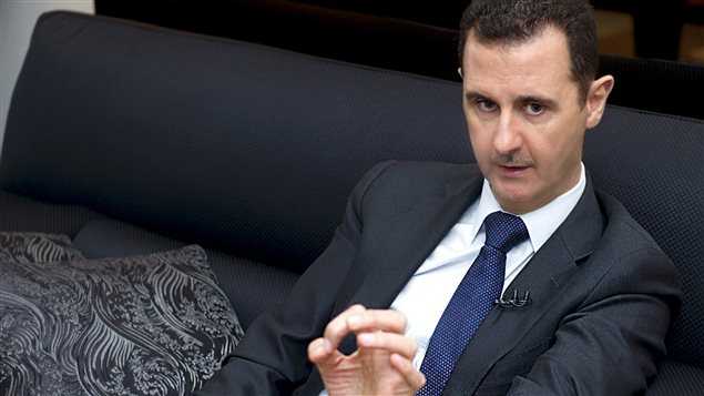Le président Bacahr Al-Assad Le président Bacahr Al-Assad