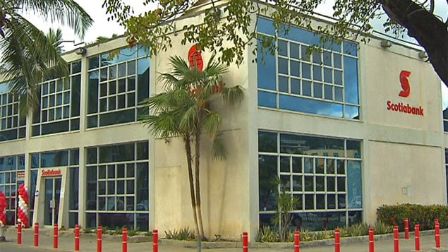 Scotiabank a une filiale aux îles Vierges britanniques depuis 1967. Scotiabank a une filiale aux îles Vierges britanniques depuis 1967.