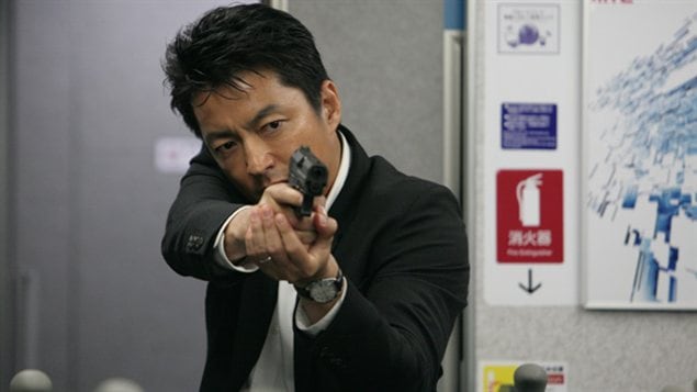 Une scène du film Shield of straw de Takashi Miike Une scène du film Shield of straw de Takashi Miike