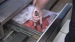 Le test permettra de détecter la bactérie E. Coli directement dans la viande. Le test permettra de détecter la bactérie E. Coli directement dans la viande.