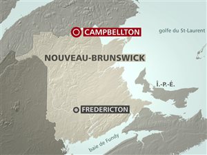 Carte de Campbellton, dans le nord-est du Nouveau-Brunswick Carte de Campbellton, dans le nord-est du Nouveau-Brunswick