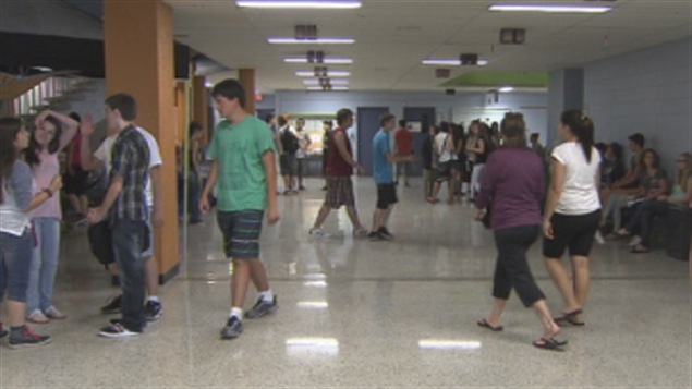 Des étudiants du Collège Shawinigan Des étudiants du Collège Shawinigan