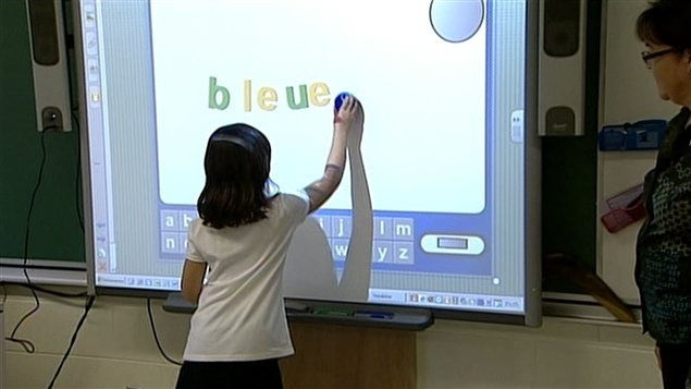 Le tableau blanc mal utilisé Le tableau blanc mal utilisé