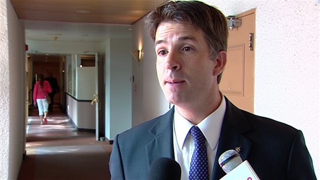 Le député bloquiste, Jean-François Fortin Le député bloquiste, Jean-François Fortin