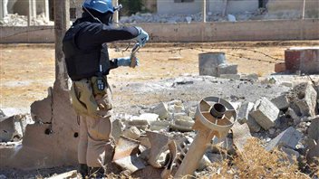 Un expert de l'ONU en plein travail Un expert de l'ONU en plein travail