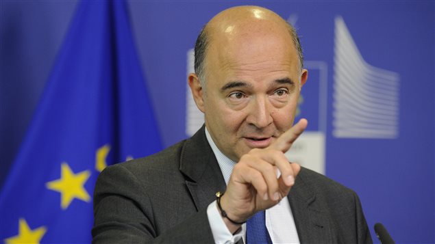 Le ministre français des Finances, Pierre Moscovici Le ministre français des Finances, Pierre Moscovici