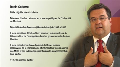 Le candidat à la mairie Denis Coderre Le candidat à la mairie Denis Coderre