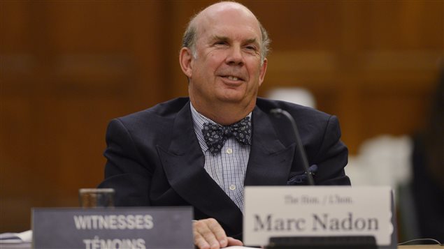 Le juge Marc Nadon comparaît le 2 octobre devant un comité parlementaire à Ottawa concernant sa candidature à la Cour suprême. Le juge Marc Nadon comparaît le 2 octobre devant un comité parlementaire à Ottawa concernant sa candidature à la Cour suprême.