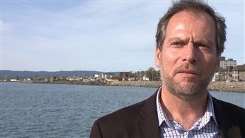 Le candidat à la mairie de Sept-Îles, Réjean Porlier Le candidat à la mairie de Sept-Îles, Réjean Porlier