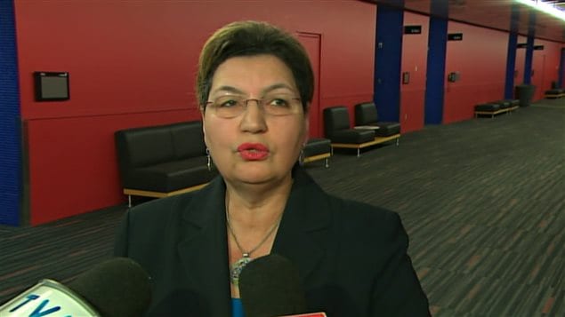 La députée libérale Fatima Houda-Pepin La députée libérale Fatima Houda-Pepin
