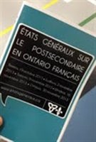 Les états généraux sur le postsecondaire ont lieu dans cinq villes en Ontario. Les états généraux sur le postsecondaire ont lieu dans cinq villes en Ontario.