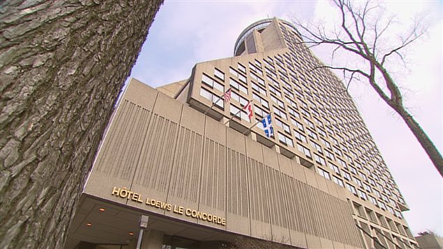 L'hôtel Loews Le Concorde fermerait ses portes en février. L'hôtel Loews Le Concorde fermerait ses portes en février.