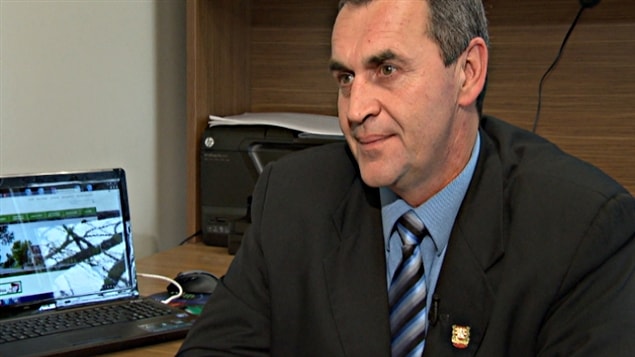 Benoît Lauzon, maire de Thurso. Benoît Lauzon, maire de Thurso.