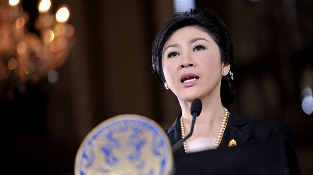 La première ministre thaïlandaise Yingluck Shinawatra La première ministre thaïlandaise Yingluck Shinawatra