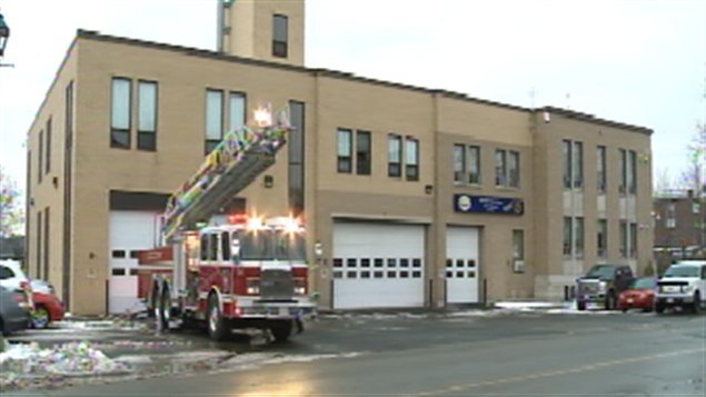 La caserne de pompiers d'Edmundston. La caserne de pompiers d'Edmundston.