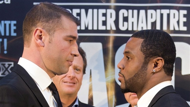 Lucian Bute et Jean Pascal Lucian Bute et Jean Pascal