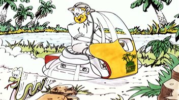 Un dessin des Aventures de Robinson Curiosité. Un dessin des Aventures de Robinson Curiosité.