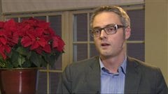 Le directeur général de l'Association pour le commerce de produits biologiques, Matthew Holmes, en entrevue. Le directeur général de l'Association pour le commerce de produits biologiques, Matthew Holmes, en entrevue.