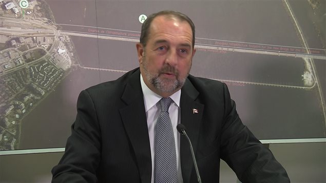 Denis Lebel, ministre fédéral des Transports du Canada Denis Lebel, ministre fédéral des Transports du Canada