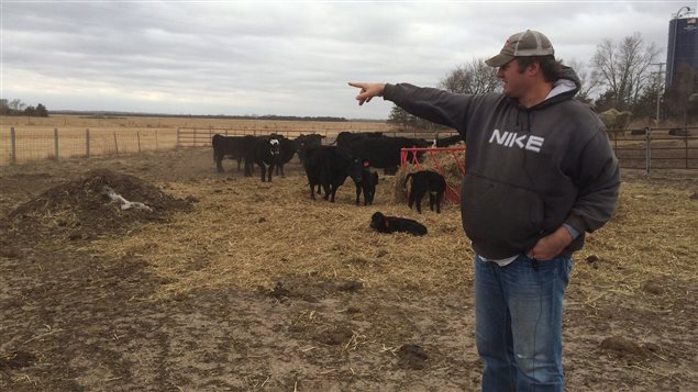 Jim Tarnick, sur sa propriété de Fullerton, au Nebraska, dit qu'il n'a pas l'intention de laisser passer l'oléoduc de Keystone sur ses terres. Jim Tarnick, sur sa propriété de Fullerton, au Nebraska, dit qu'il n'a pas l'intention de laisser passer l'oléoduc de Keystone sur ses terres.