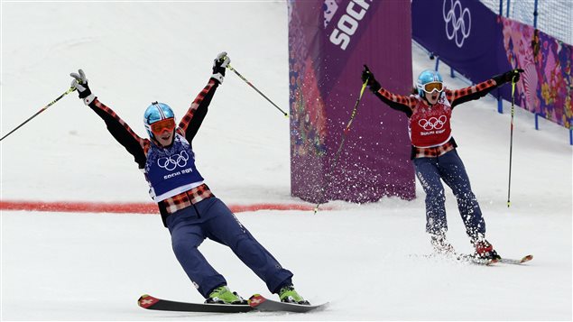 Victoire des Canadiennes en ski cross Victoire des Canadiennes en ski cross