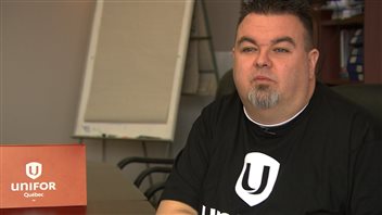 Le président du syndicat, Stéphane Daigneault Le président du syndicat, Stéphane Daigneault