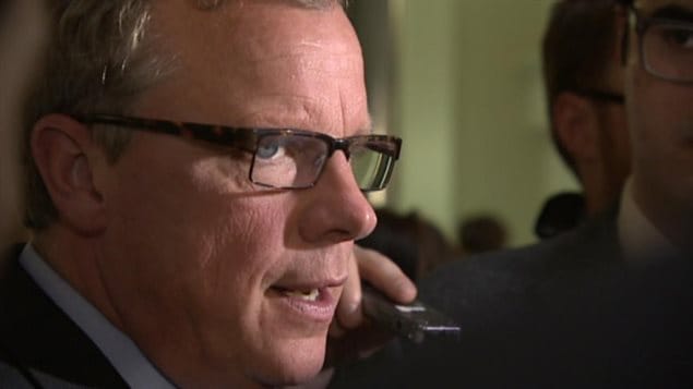 Le premier ministre de la Saskatchewan Brad Wall Le premier ministre de la Saskatchewan Brad Wall