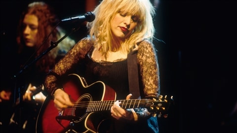 Courtney Love en 1995. Courtney Love en 1995.