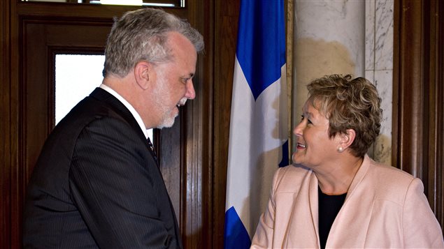 Pauline marois rencontre philippe couillard