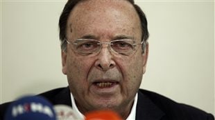 Le grand patron de la mine, Alp Gurkan, a nié toute négligence en conférence de presse, le 16 mai. Le grand patron de la mine, Alp Gurkan, a nié toute négligence en conférence de presse, le 16 mai.