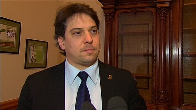 L'ancien maire de Gaspé, François Roussy L'ancien maire de Gaspé, François Roussy