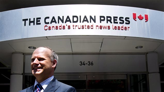 Malcolm Kirk, le président de la Presse Canadienne Malcolm Kirk, le président de la Presse Canadienne
