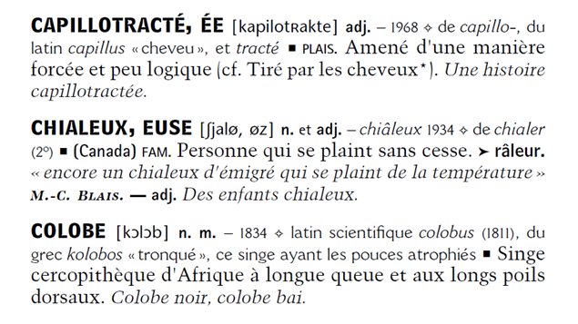 Quelques-uns des mots qui font leur apparition dans Le Petit Robert 2015. Quelques-uns des mots qui font leur apparition dans Le Petit Robert 2015.