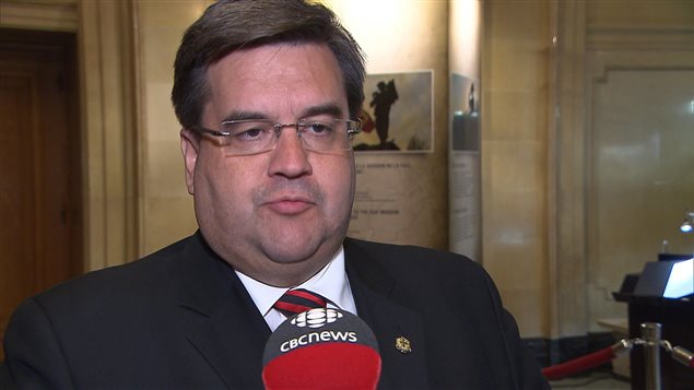 Denis Coderre en point de presse à l'hôtel de ville Denis Coderre en point de presse à l'hôtel de ville