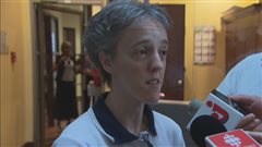 La coordonnatrice de Loge M'Entraide, Sonia Côté La coordonnatrice de Loge M'Entraide, Sonia Côté
