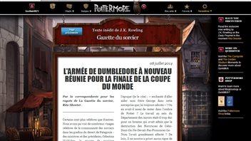 Le nouveau texte de J.K. Rowling publié le 8 juillet 2014 Le nouveau texte de J.K. Rowling publié le 8 juillet 2014