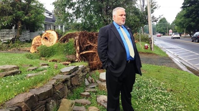 Kevin Haché, maire de Caraquet Kevin Haché, maire de Caraquet