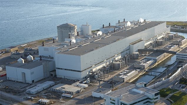 La centrale nucléaire Darlington, en Ontario La centrale nucléaire Darlington, en Ontario