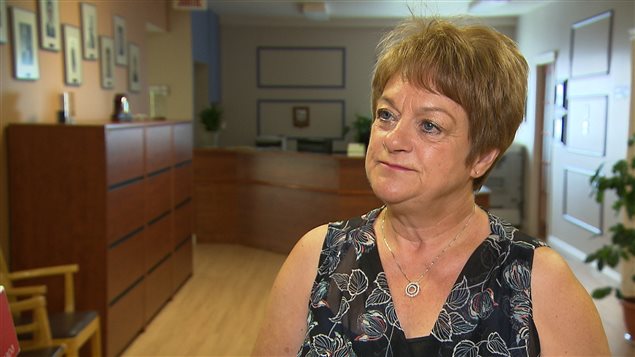 La mairesse de Port-Cartier, Violaine Doyle La mairesse de Port-Cartier, Violaine Doyle