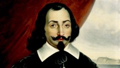 Samuel de Champlain, portrait réalisé par Théophile Hamel Samuel de Champlain, portrait réalisé par Théophile Hamel