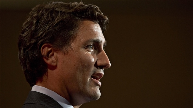 Justin Trudeau au caucus d'été du Parti libéral du Canada, à Edmonton, le 19 août. Justin Trudeau au caucus d'été du Parti libéral du Canada, à Edmonton, le 19 août.