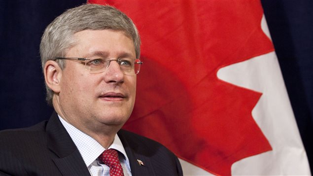 Le Premier ministre, Stephen Harper. Le Premier ministre, Stephen Harper.