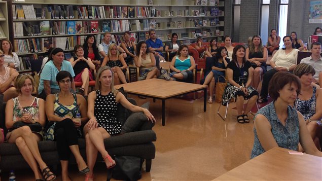 Les enseignants de l'école Père-Marquette, à Montréal, se préparent à la rentrée. Les enseignants de l'école Père-Marquette, à Montréal, se préparent à la rentrée.