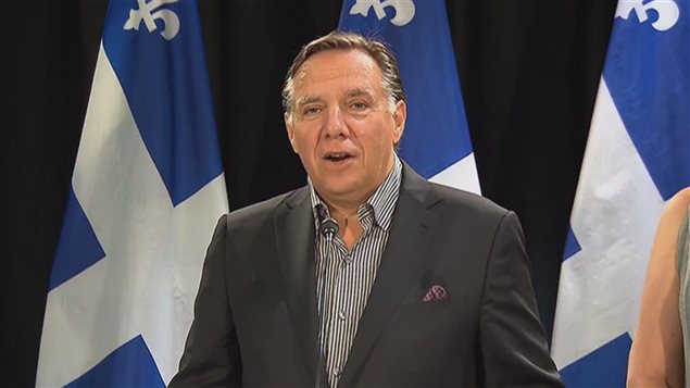 Le chef de la CAQ, François Legault Le chef de la CAQ, François Legault