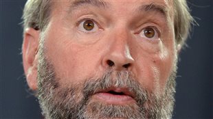 Le chef du NPD, Thomas Mulcair Le chef du NPD, Thomas Mulcair
