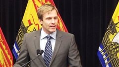 Le premier ministre désigné, Brian Gallant Le premier ministre désigné, Brian Gallant